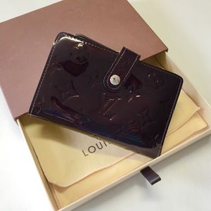 ❤️Used Like New Louis Vuitton Vernis Wallet M91524